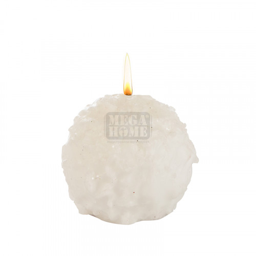Свещ снежна топка MH133