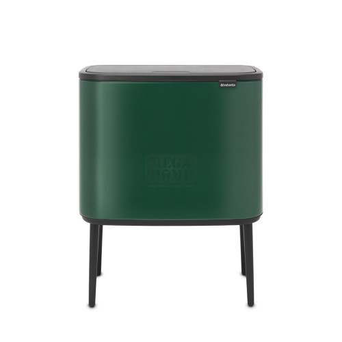 Кош за смет Brabantia Bo Touch Pine Green 11+23 л.