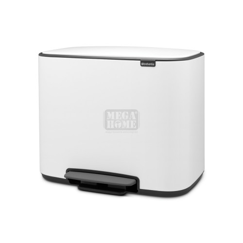 Кош за смет Brabantia Bo Pedal 36L White